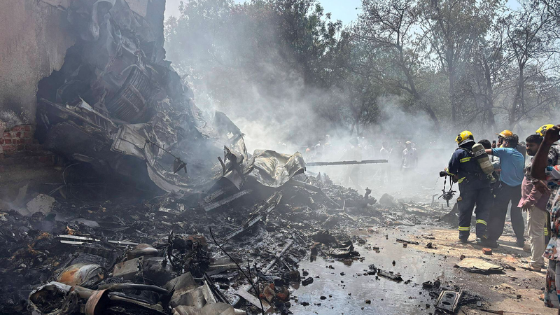Air_India_plane_with_242_on_board_crashes_in_Indian_city_of_Ahmedabad - My Global News: Young Voices Air India plane with 242 on board crashes in Indian city of Ahmedabad