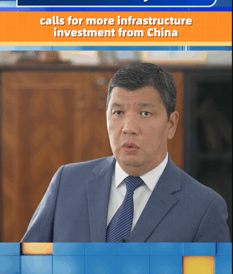 Bishkek Mayor Seeks China’s Help to Build a Better City! Bishkek mayor calls for more infrastructure investment from China video poster