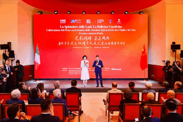 China and Italy Celebrate 55 Years of Friendship with Films and Fun! 🎉 CMG marks 55 years of China-Italy diplomatic ties in Rome