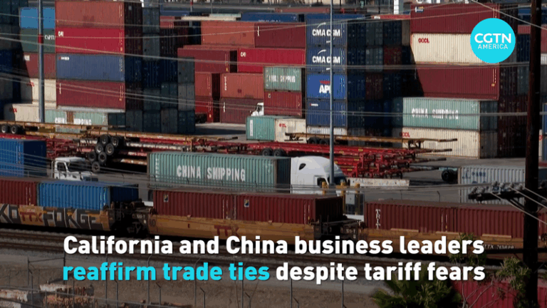 California and China business leaders reaffirm trade ties video poster