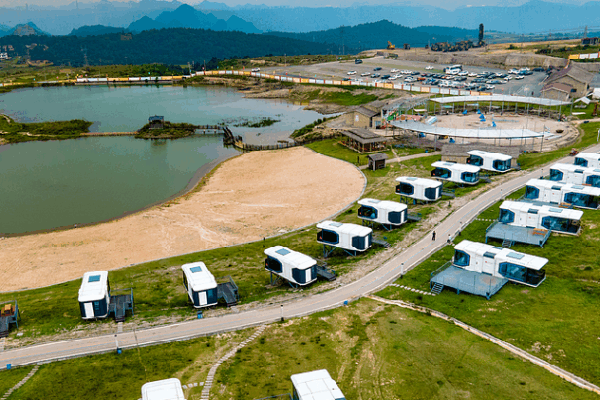 Stay in Space Capsules and Explore Nature in Guizhou! Campsite in Guizhou offers back-to-nature travel experiences