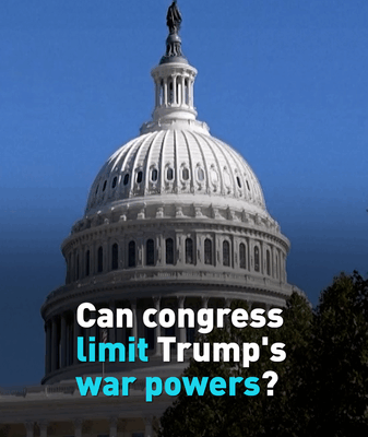 Can Congress Limit the President’s War Powers? Can congress limit Trump's war powers? video poster