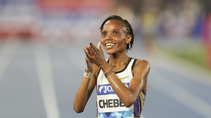 Chebet runs second fastest 5,000m ever at Diamond League in Rome