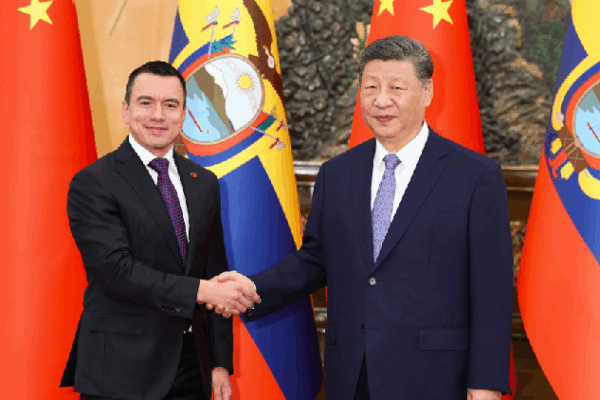 China and Ecuador Team Up for the Belt and Road Adventure! π China, Ecuador sign document to promote Belt and Road Initiative