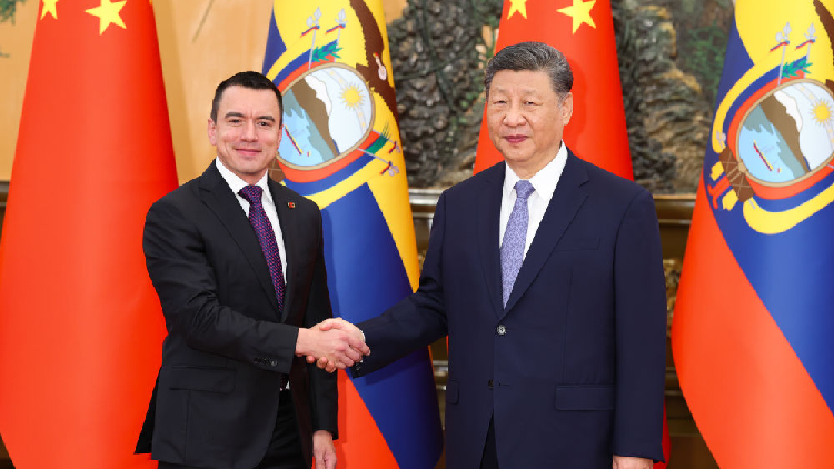 China, Ecuador sign document to promote Belt and Road Initiative