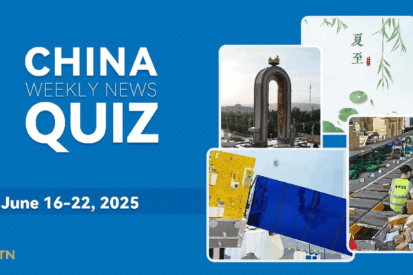 China Weekly News Quiz: June 16-22, 2025
