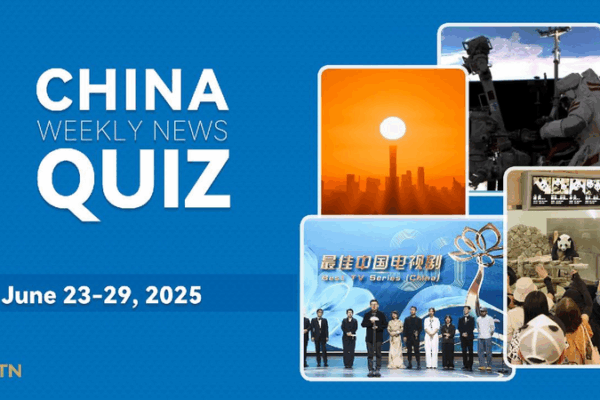 Test Your Knowledge with Our China News Quiz! ๐ China Weekly News Quiz: June 23-29, 2025