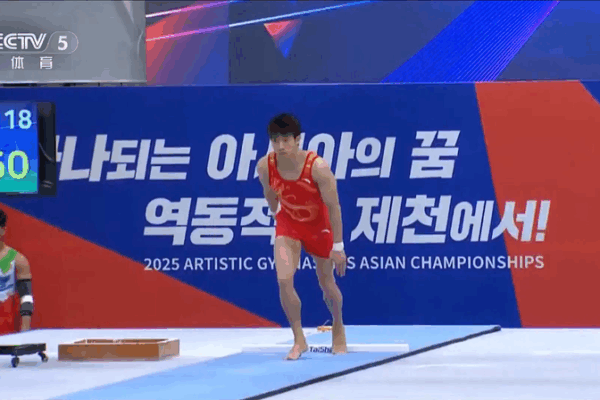 China Shines at Asian Gymnastics Championships with Two Medals! π China add two medals at Asian Men's Artistic Gymnastics Championships