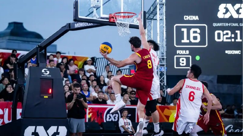 China eliminated by Spain in quarterfinals at FIBA Men's 3×3 World Cup