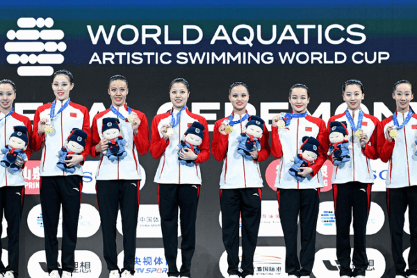 China’s Splashing Success at the Artistic Swimming World Cup! πββοΈπ₯ China pick up 3 more golds at Artistic Swimming World Cup Super Final