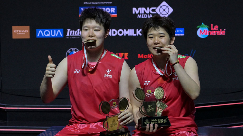 Chinas_Liu_Shengshu_Tan_Ning_win_womens_doubles_at_Indonesia_Open - My Global News: Young Voices China's Liu Shengshu, Tan Ning win women's doubles at Indonesia Open