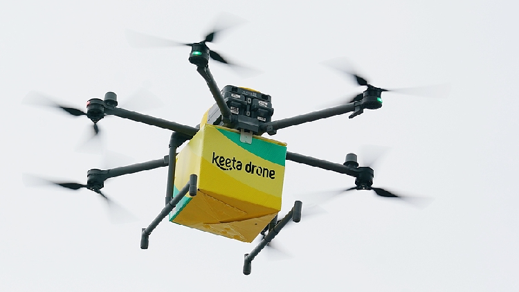 Chinas_Meituan_launches_first_drone_delivery_route_in_Hong_Kong - My Global News: Young Voices China's Meituan launches first drone delivery route in Hong Kong
