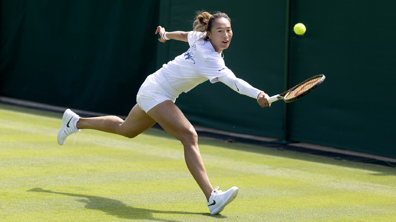 China's Olympic champion Zheng to face Siniakova first at Wimbledon