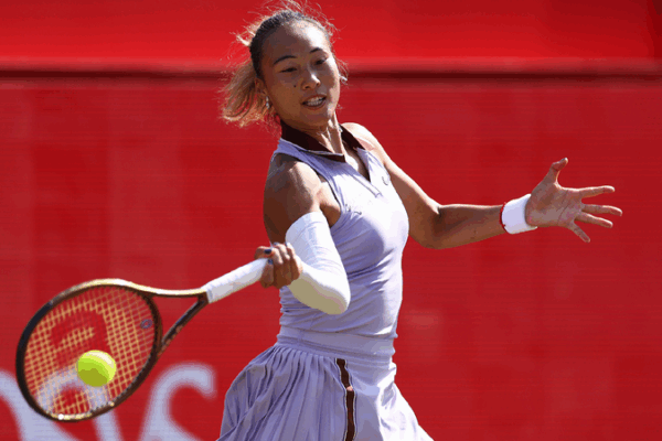 Chinese Tennis Star Zheng Qinwen Makes Her Mark on the World Stage China's Zheng Qinwen ascends to career-high ranking of World No. 4