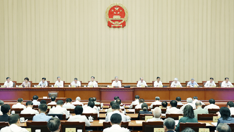 China's top legislature concludes standing committee session