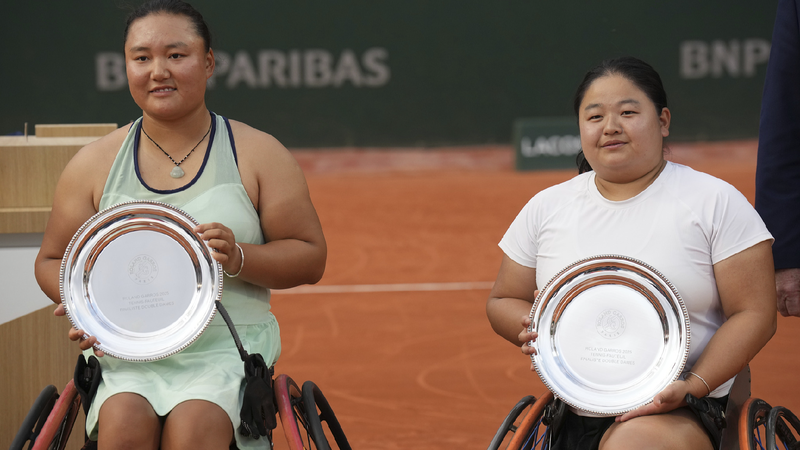 Chinese_duo_Li__Wang_finish_wheelchair_runners-up_at_French_Open - My Global News: Young Voices Chinese duo Li & Wang finish wheelchair runners-up at French Open