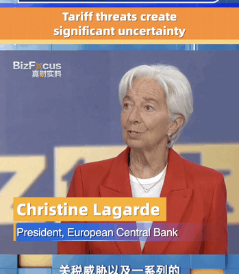 Christine Lagarde Warns: Tariff Threats Make the World Unsure π€ Christine Lagarde: Tariff threats fuel global uncertainty video poster
