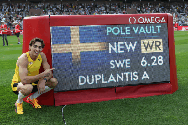 Armand Duplantis Soars to New World Record: 6.28 Meters! Duplantis raises pole vault world record to 6.28 meters