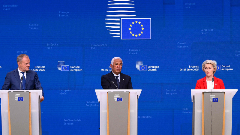 EU leaders discuss new U.S. trade proposal as deal clock ticks down