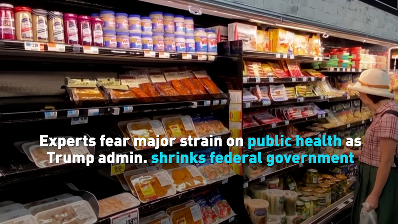 Experts fear strain on public health as Trump admin shrinks gov't video poster