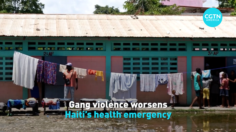 Gang violence worsens Haiti's health emergency video poster