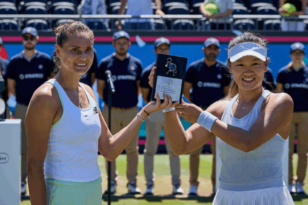 Guo Hanyu and Alexandra Panova Win Bad Homburg Doubles Title 🎾 Guo Hanyu, Alexandra Panova capture Bad Homburg women's doubles title