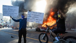 Community Rallies in Santa Ana After Immigration Raids Immigration raids in California set off clashes in Orange County