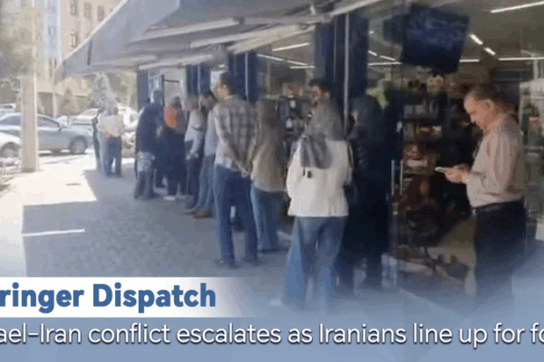 Why Staying Informed Matters: A Guide for Kids and Teens ๐ Israel-Iran conflict escalates as Iranians line up for food video poster