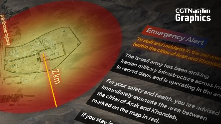 Israel issues evacuation warning to residents near Arak reactor