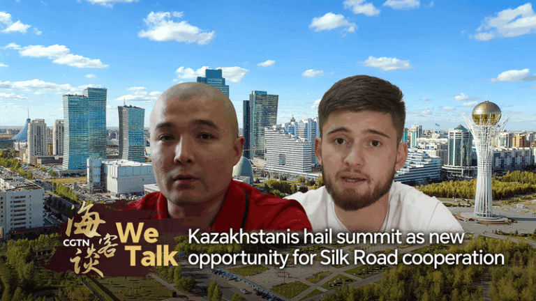Kazakhstanis hail summit as new opportunity for Silk Road cooperation video poster