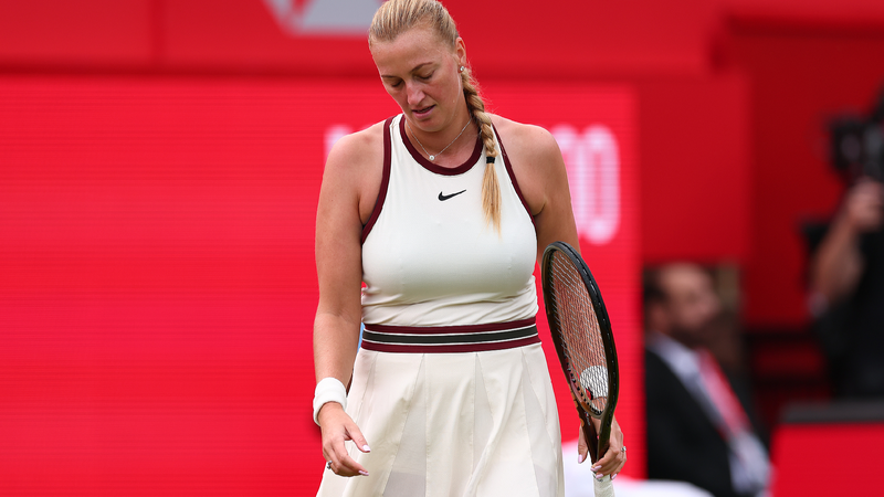 Kvitova loses on day one of new Queen's Club WTA event