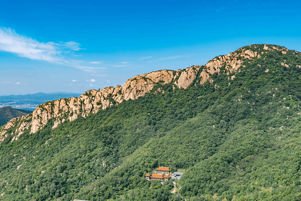 Live: A view of Panshan Mountain in Tianjin video poster