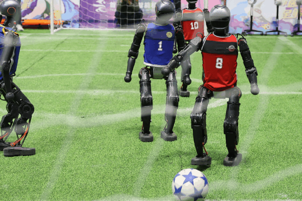 Game On! First Robot Football Match Kicks Off 2025 Humanoid Games Live: First test match of 2025 World Humanoid Robot Games kicks off
