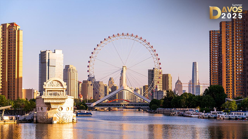 Live: Stunning views from Tianjin Eye Ferris wheel