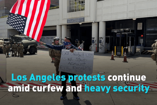 What’s Happening in Los Angeles? Protests, Curfews, and Hope for Change Los Angeles protests continue amid curfew and heavy security video poster