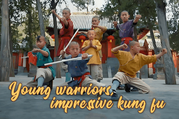 Meet the Seven Young Heroes: Shaolin’s Next-Gen Kung Fu Kids! Meet China's most epic junior martial arts squad! video poster