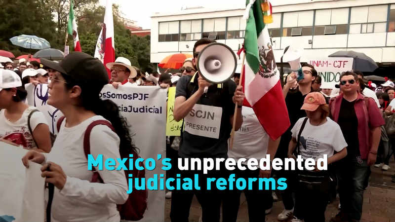 Mexico’s unprecedented judicial reforms video poster