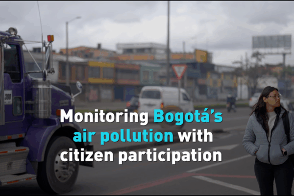 Bogota’s Young Heroes: Citizens Unite to Monitor Air Pollution Monitoring Bogota's air pollution with citizen participation video poster