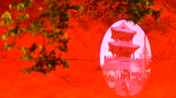 Nighttime light show revives imperial glory of Shenyang Palace