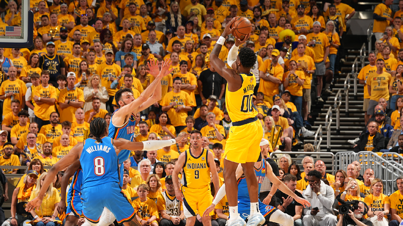 Pacers regain upper hand in NBA Finals after beating Thunder in Game 3