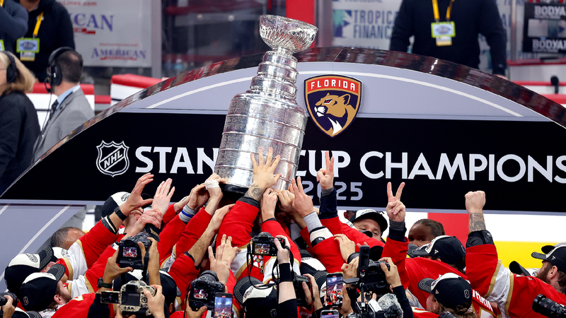 Panthers repeat as Stanley Cup champions by beating Oilers in 6 games