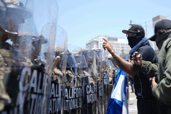 Protesters and National Guard Clash in Los Angeles Over Immigration Raids Protesters clash with National Guard in Los Angeles