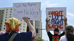 Thousands Protest Across the U.S. Against Trump’s Policies πΊπΈ Protests against Trump administration's policies staged across U.S.