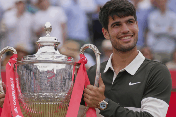 20-Year-Old Tennis Star Carlos Alcaraz Wins Queen’s Club and Prepares for Wimbledon! ๐พ Queen's Club champion Alcaraz remains in groove ahead of Wimbledon