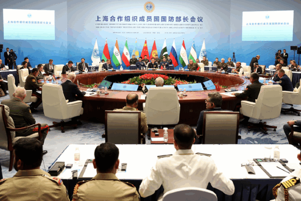 Leaders Meet in China to Promote Peace and Friendship! ๐๐ค SCO defense ministers' meeting held in China