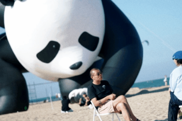 Experience the Magic: Aranya Beach Becomes a Giant Art Playground! Seaside public art, screening and dialogue video poster