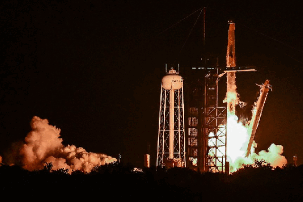SpaceX Launches Astronauts from India, Poland, and Hungary to the ISS! SpaceX's brand-new Crew Dragon capsule takes astronauts to the ISS