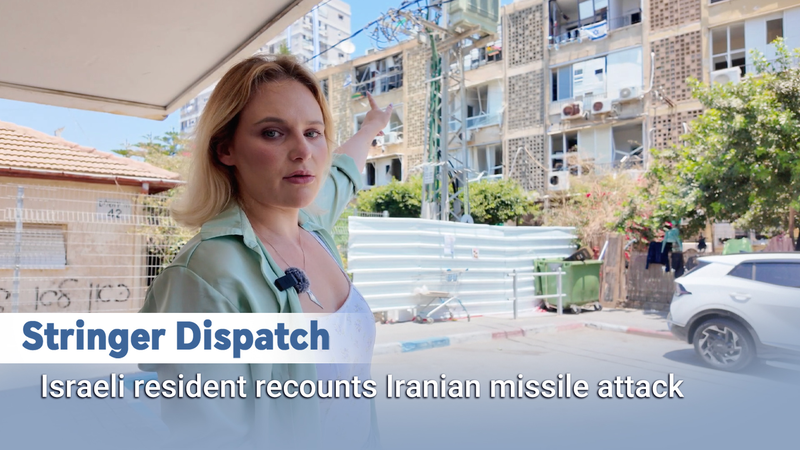 Stringer Dispatch: Israeli resident recounts Iranian missile attack video poster