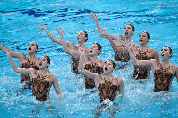 Team China Shines at Artistic Swimming World Cup Super Final! ๐๐ฅ Team China dominate 1st day of Artistic Swimming World Cup Super Final