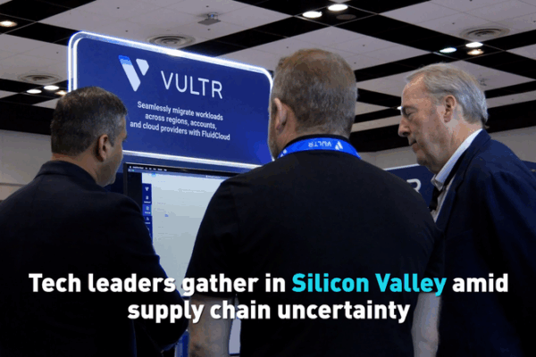 Tech Whizzes Gather in Silicon Valley Amid Supply Chain Worries! ๐ Tech leaders gather in Silicon Valley amid supply chain uncertainty video poster